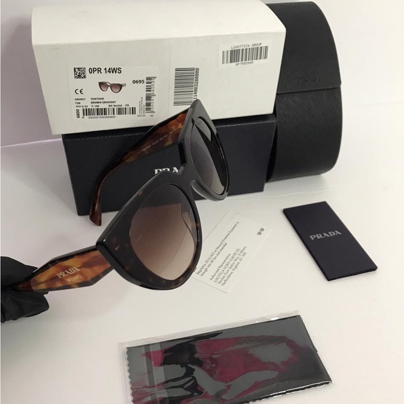 New - Prada PR 14WS 2AU6S1 52 Ladies Sunglasses - Picture 12 of 12